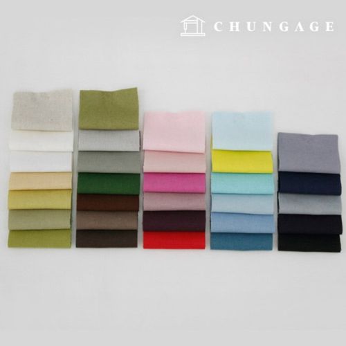 한정특가 린넨원단 코튼 린넨천 무지원단 면마 11수 자수천 33종 드린넨 한마