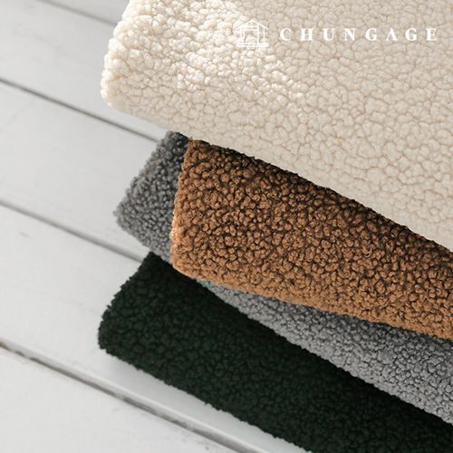 털원단 양털 뽀글이 인형천 인형 강아지 옷만들기 겨울 덤블 후리스 원단 램램 1/8마